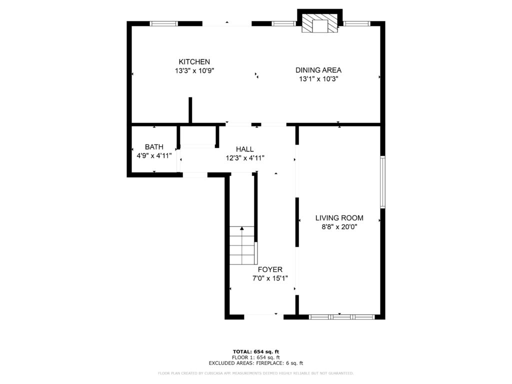 Main Floor Plan 201 Powell Rd Brantford